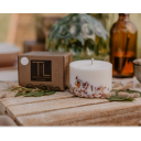 TL Candles sojas vaska svece ar priedes aromātu, S, 325ml